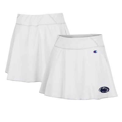 Jupe-short blanche Penn State Nittany Lions Tailgate Soft Touch pour femmes