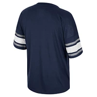 Women's Colosseum Navy Penn State Nittany Lions I'm Gliding Here Rhinestone T-Shirt
