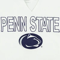 Women's Concepts Sport  White Penn State Nittany Lions Sunray Notch Neck Long Sleeve T-Shirt & Shorts Set