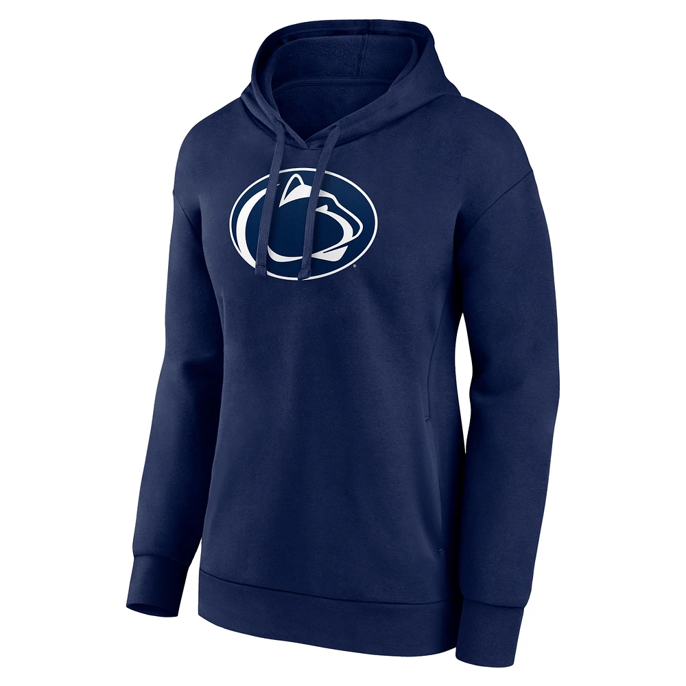 Women's Fanatics Navy Penn State Nittany Lions Pullover Hoodie