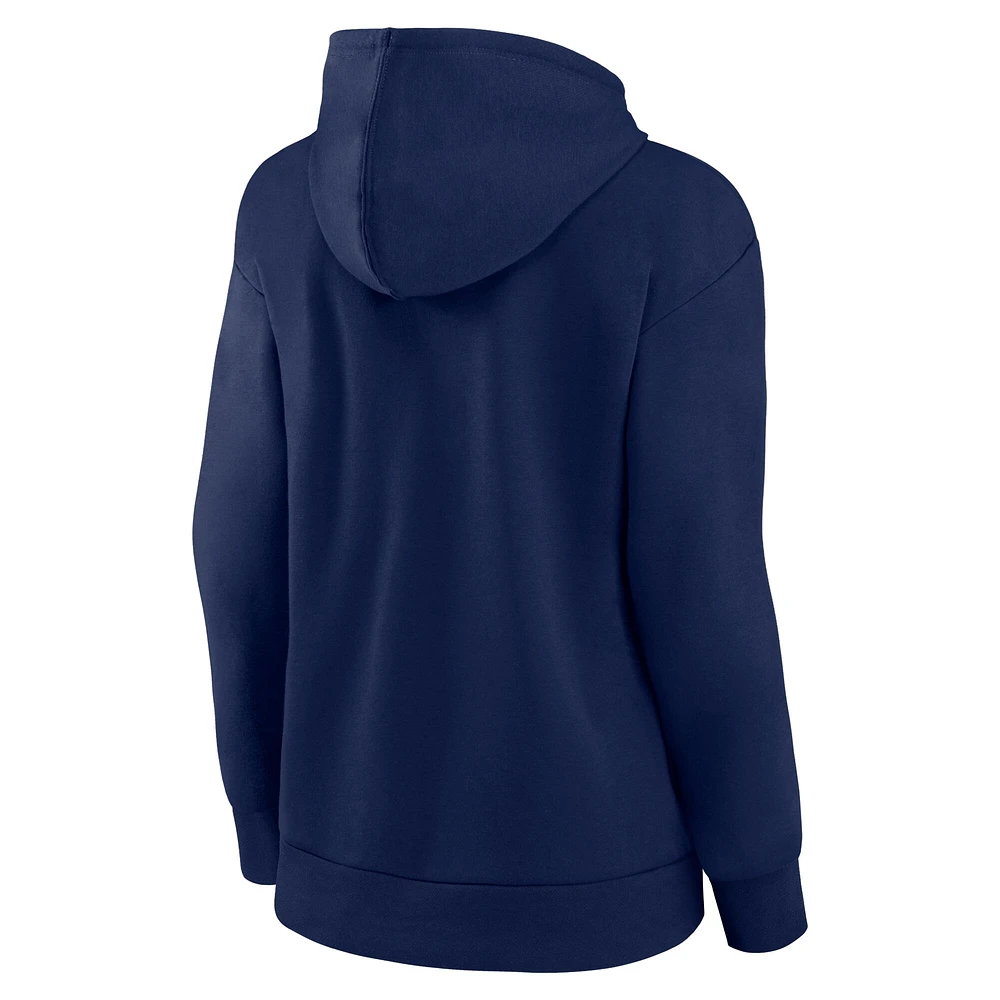 Women's Fanatics Navy Penn State Nittany Lions Pullover Hoodie