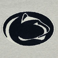 Women's Gameday Couture Ash Penn State Nittany Lions Team Effort Pullover Sweatshirt & Shorts Sleep Set