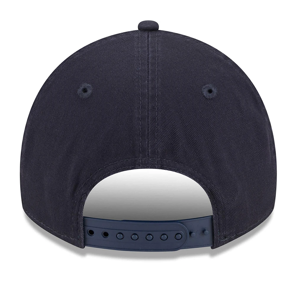 Women's New Era Navy Penn State Nittany Lions Script 9TWENTY Adjustable Hat