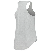 Profil pour femme Gris chiné Penn State Nittany Lions Arch Logo Débardeur dos nageur à encolure dégagée