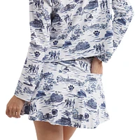Women's Smith & Quinn White/Navy Penn State Nittany Lions Tailgate Collection Molly Skort