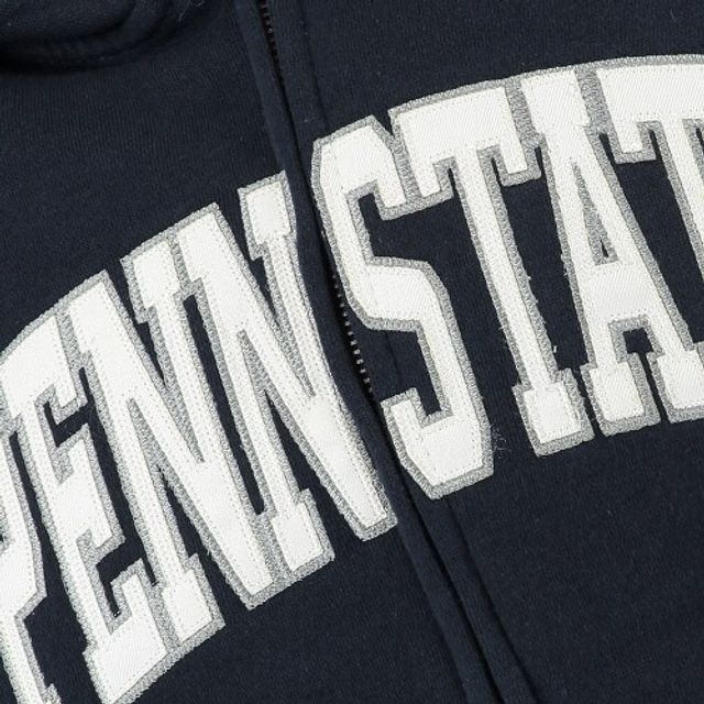 Sweat à capuche entièrement zippé Stadium Athletic Navy Penn State Nittany Lions pour femme
