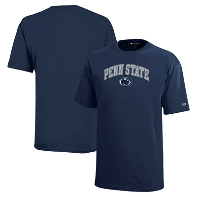 T-shirt bleu marine Penn State Nittany Lions Arch Over Logo pour jeunes