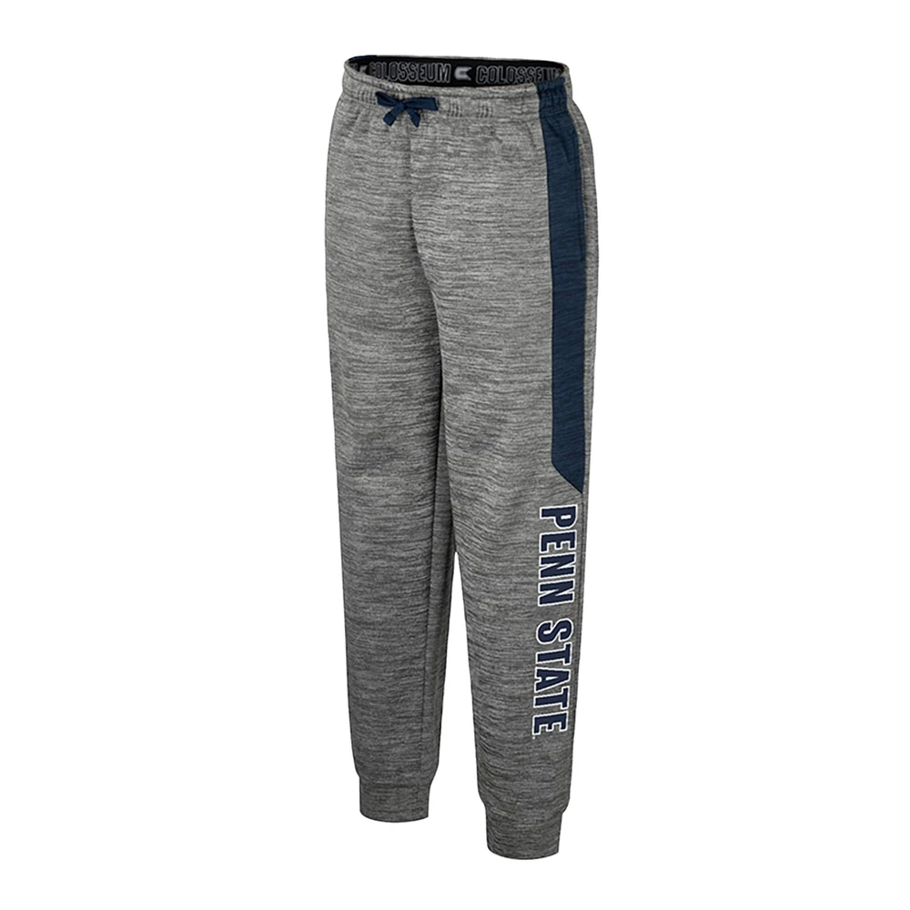 Youth Colosseum Heather Gray Penn State Nittany Lions Fleece Pants