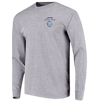 Youth Gray Penn State Nittany Lions Retro Script Long Sleeve T-Shirt