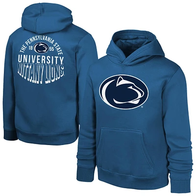 Sweat à capuche en polaire bleu marine Penn State Nittany Lions Team Banner pour jeunes
