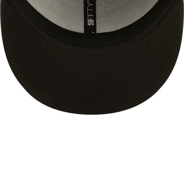 Casquette ajustée 59FIFTY Team Game Authentic Collection Wahoos bleu marine Pensacola pour homme New Era