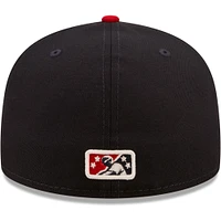 NWE PCHIEF NAVY ALT MIB AUTHENTIC COLLECTION 59FIFTY HATMENHIC