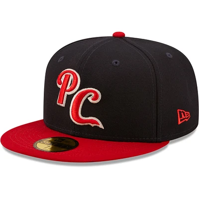 NWE PCHIEF NAVY ALT MIB AUTHENTIC COLLECTION 59FIFTY HATMENHIC
