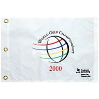 Event-Used White Pin Flag from The Match Play Championship on February 23rd to 27th 2000