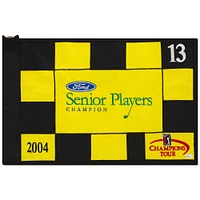 PGA TOUR Event-Used #13 Yellow/Black Pin Flag from the SENIOR PLAYERS Championship on July 8-11 2004