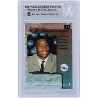 Allen Iverson Philadelphia 76ers Autographed 1996-97 Skybox Premium #85 Beckett Fanatics Witnessed Authenticated Rookie Card