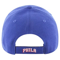 Men's '47 Royal Philadelphia 76ers MVP Adjustable Hat