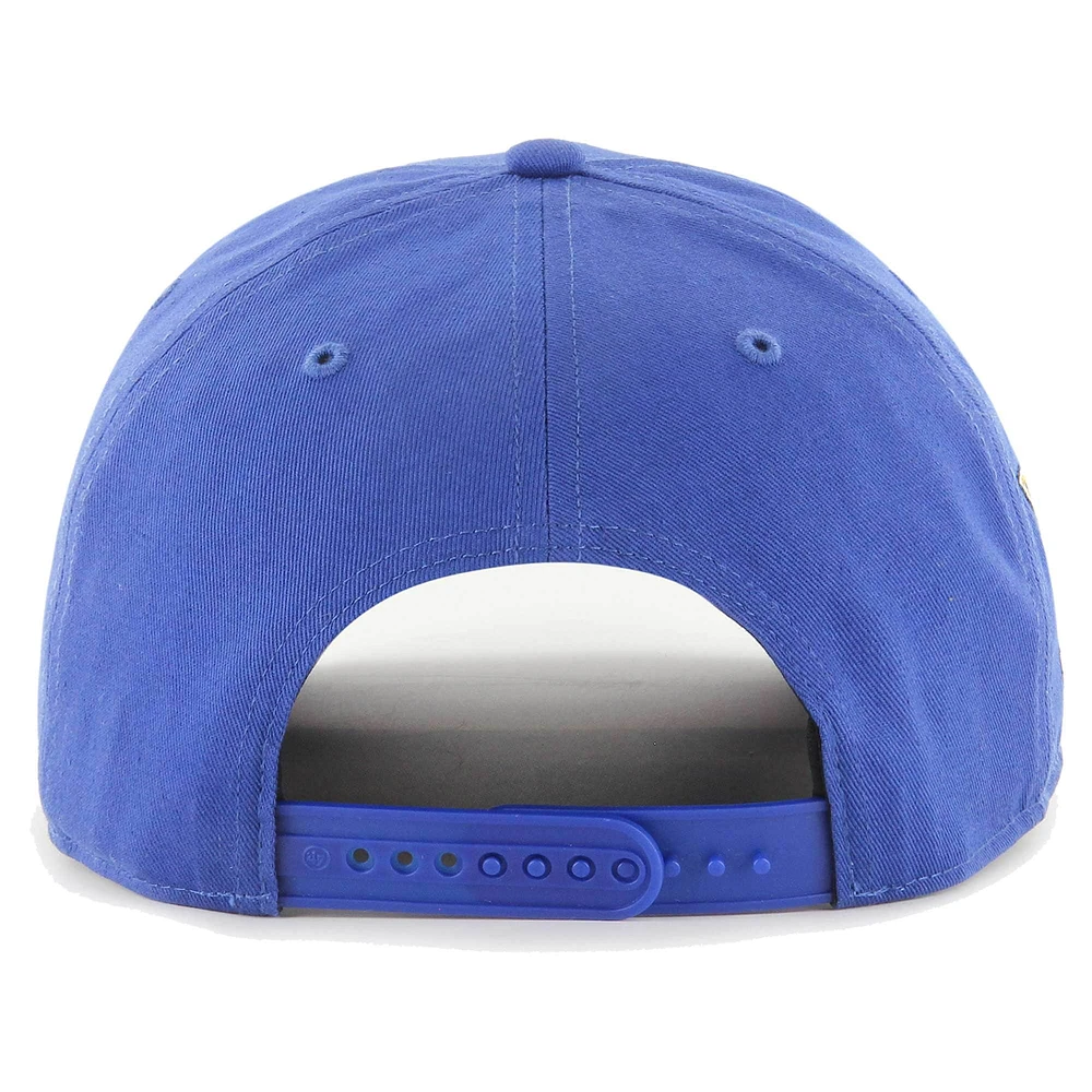 Men's '47  Royal Philadelphia 76ers Overhand Logo Hitch Adjustable Hat