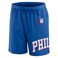 Men's Fanatics Royal Philadelphia 76ers Clincher - Shorts