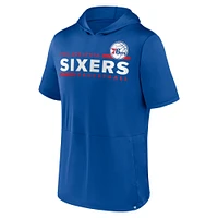 Men's Fanatics Royal Philadelphia 76ers Possession Hoodie T-Shirt