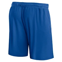Men's Fanatics Royal Philadelphia 76ers Post Up Mesh Shorts