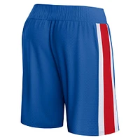 Men's Fanatics Royal Philadelphia 76ers Referee Iconic Mesh Shorts