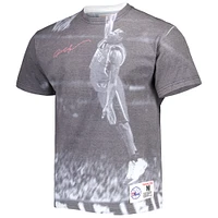 Men's Mitchell & Ness Allen Iverson Heather Gray Philadelphia 76ers Above The Rim T-Shirt