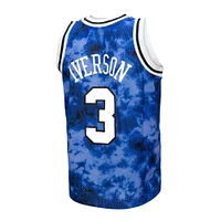 Men's Mitchell & Ness Allen Iverson Royal Philadelphia 76ers 1996/97 Hardwood Classics Galaxy Swingman - Jersey