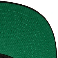 Men's Mitchell & Ness Black Philadelphia 76ers Champ Stack Snapback Hat
