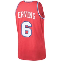 Men's Mitchell & Ness Julius Erving Red Philadelphia 76ers 1982/83 Hardwood Classics Swingman Jersey