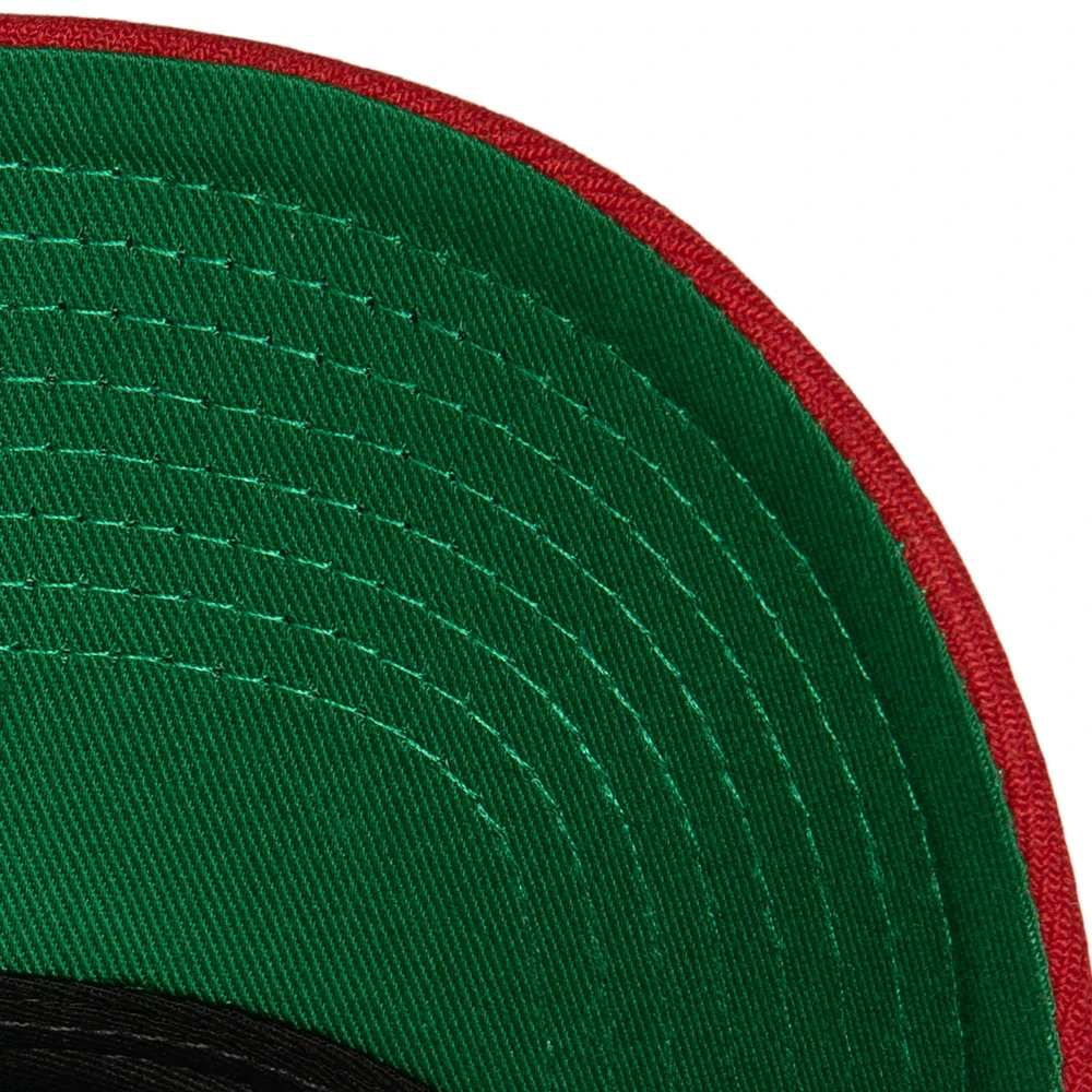Men's Mitchell & Ness Royal/Red Philadelphia 76ers Soul XL Logo Pro Crown Snapback Hat