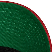 Men's Mitchell & Ness Royal/Red Philadelphia 76ers Soul XL Logo Pro Crown Snapback Hat