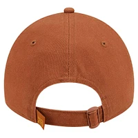 Men's New Era Brown Philadelphia 76ers Colorpack Tonal 9TWENTY Adjustable Hat