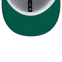 Men's New Era Gray/Royal Philadelphia 76ers Tip-Off Two-Tone 9FIFTY Snapback Hat