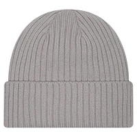 Bonnet en tricot à revers Philadelphia 76ers gris New Era pour homme