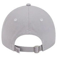Men's New Era Gray Philadelphia 76ers Tonal 9TWENTY Adjustable Hat