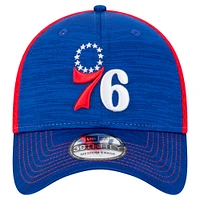 Men's New Era Royal/Red Philadelphia 76ers Active Tech Neo Flex 39THIRTY Hat