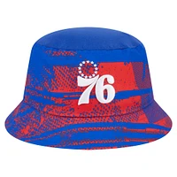 Men's New Era  Royal/Red Philadelphia 76ers Tip-Off Bucket Hat
