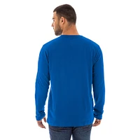 Men's New Era  Royal Philadelphia 76ers 2024/25 City Edition Long Sleeve T-Shirt