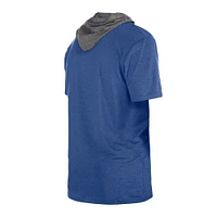 Men's New Era Royal Philadelphia 76ers Active Hoodie T-Shirt
