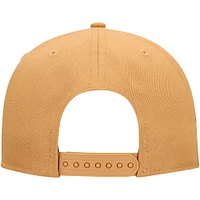 Men's New Era Tan Philadelphia 76ers Color Pack 9FIFTY Snapback Hat