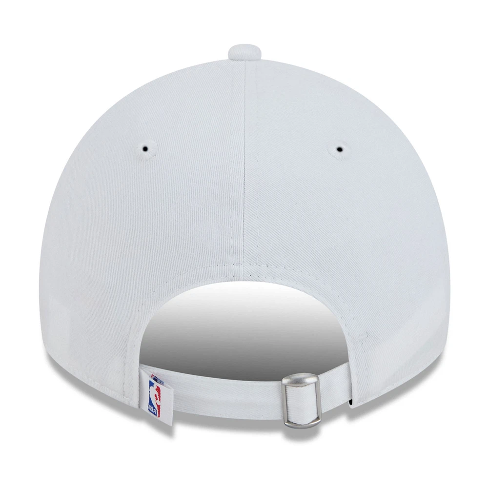 Men's New Era  White Philadelphia 76ers 2024/25 City Edition 9TWENTY Adjustable Hat