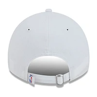 Men's New Era  White Philadelphia 76ers 2024/25 City Edition 9TWENTY Adjustable Hat