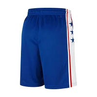 Short Nike Royal Philadelphia 76ers Swingman Icon Edition pour homme