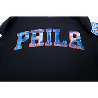 Men's Pro Standard Black Philadelphia 76ers City Scape T-Shirt