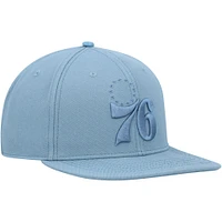 Men's Pro Standard Blue Philadelphia 76ers Tonal Snapback Hat