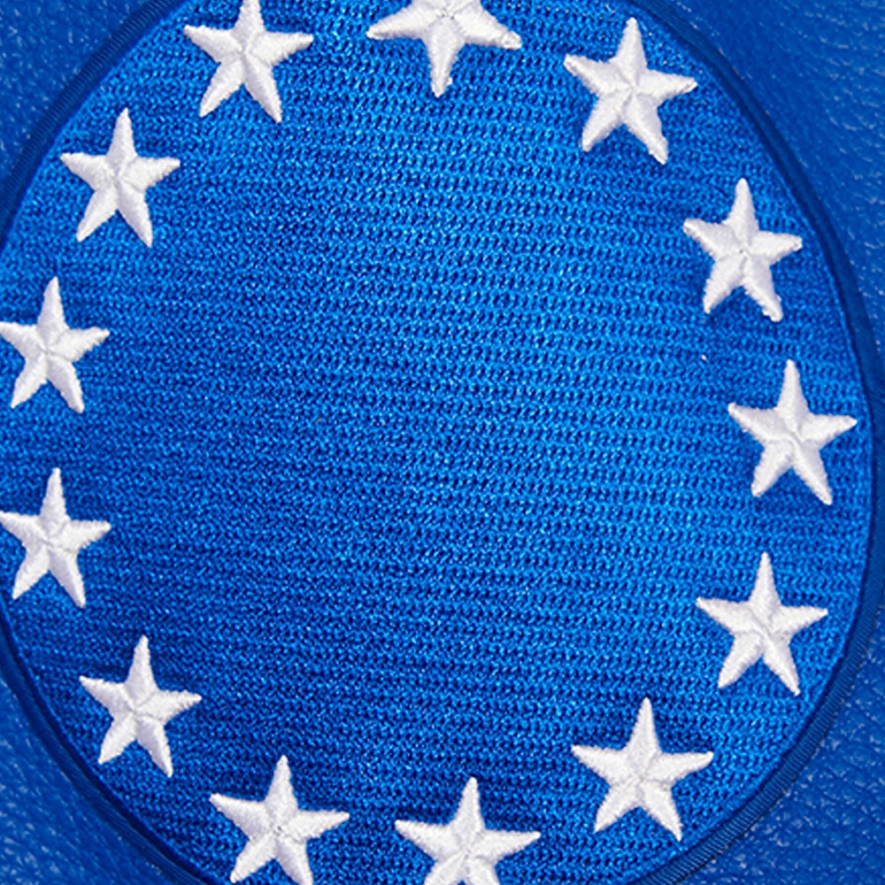 Men's Pro Standard Cream Philadelphia 76ers Retro Classic Varsity Full-Zip Jacket