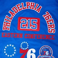 Men's Pro Standard Royal Philadelphia 76ers Area Code Twill Full-Zip Jacket
