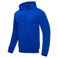 Men's Pro Standard Royal Philadelphia 76ers Triple Tonal DK Pullover Hoodie Jacket