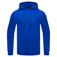 Men's Pro Standard Royal Philadelphia 76ers Triple Tonal DK Pullover Hoodie Jacket